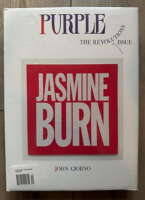 #ad PURPLE ISSUE 40 Hardcover Book Fall Winter 2023 REVOLUTION Issue JASMINE BURN $49.99