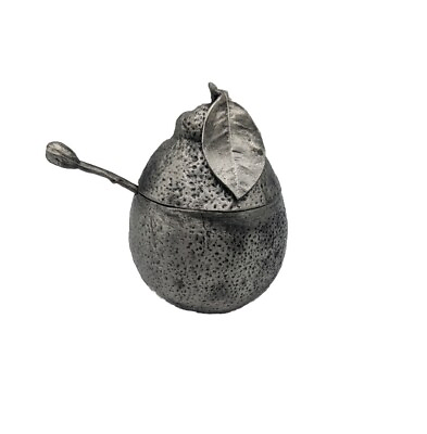 #ad Pewter Sugar Bowl Set Tangelo By Hugo De Sánchez Designs $25.00