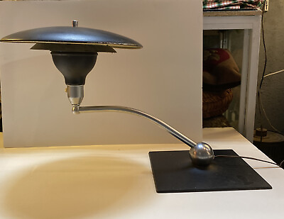#ad Leroy C Doane Sight Light Table Lamp Mid Century Modern MCM $1200.00