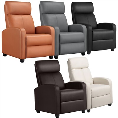 #ad Recliner Chairs Single Modern Reclining Sofas Home Theater Seating Club Chairs $134.99