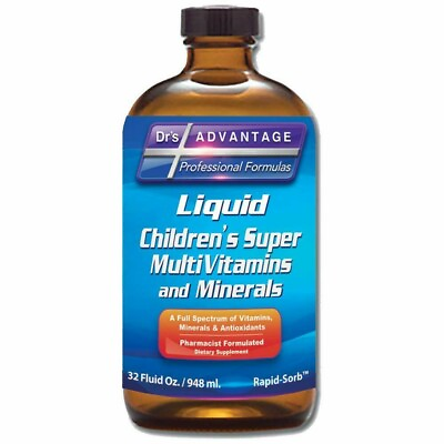 #ad Drs Advantage Liquid Children#x27;s Super MultiVitamins amp; Mineral 32oz $60.81