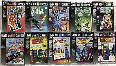 #ad DC Comics Silver Age Classics Comic Book Lot Of 10 $17.99