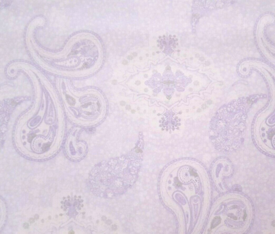 #ad 30quot; Vintage by Annette Tatum FreeSpirit Sweet Confection Lilac Green Paisley $6.29