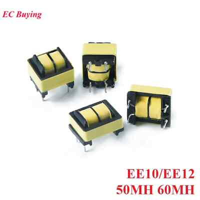 #ad Common Mode Inductance EE Series Power Filter Coil Transformer 2pcs $4.16