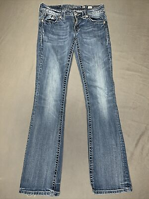 #ad Miss Me Jeans Size 27 JP5301B Boot Blue 1629 $24.49