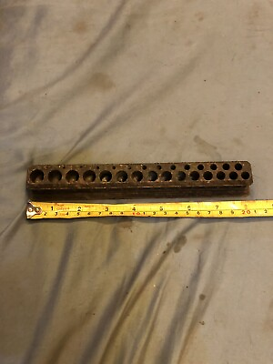#ad The Cleveland Twist Drill Co Vintage Antique Drill Bit Index Good Condition. $48.00