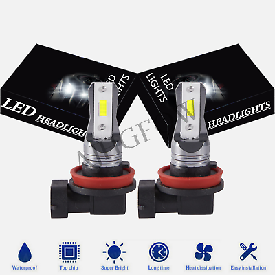 #ad For Land LR4 Sport Utility 2010 2016 LED Headlights Low Beam Bulbs Super Bright $17.99