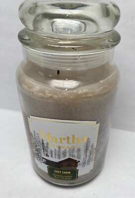 #ad Martha Stewart Cozy Cabin Scented Candle 26oz Jar New Smells Comfortable $21.50