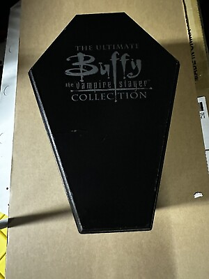#ad Buffy the Vampire Slayer Ultimate Collection Trading Card Set Wood Coffin Ltd Ed $235.00