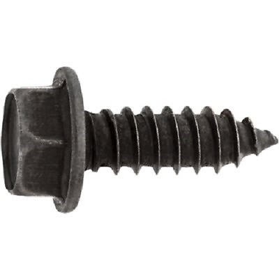 #ad Hex Washer Head Tap Screw #10 X 1 2 Blk. Oxide $12.58