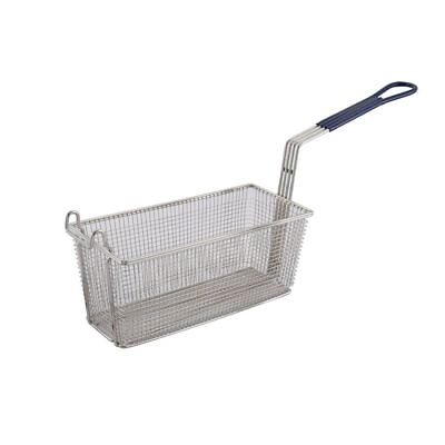 #ad Winco FB 20 13.25x5.6x.5.9 Inch Fry Basket with Blue Handle $122.09