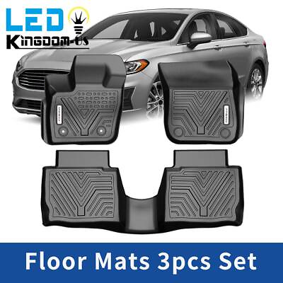 #ad #ad Floor Mats Liners for 2017 2020 Ford Fusion Lincoln MKZ 3D TPE All Weather 3PCS $55.00