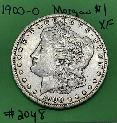 #ad 1900 O Morgan Dollar $1 XF EF Extremely Fine 90% Silver Tougher Date $56.00