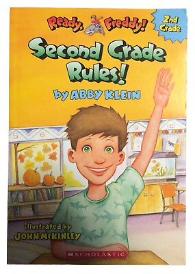 #ad Second Grade Rules Ready Freddy 2nd Grade Abby Klein 2014 Scholastic Inc PB $10.24