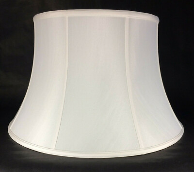 #ad Softback Floor Lamp Shade Shallow Drum Off White High Quality Tissue Shantung $139.95