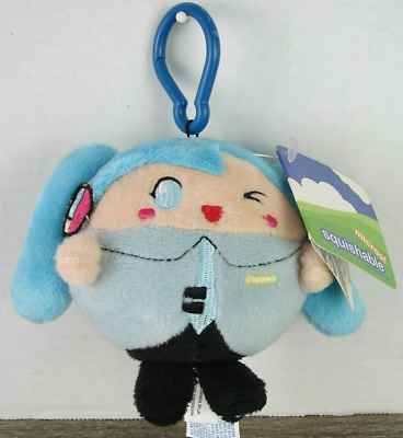 #ad 3quot; Micro Viewster Hatsune Miku Squishable Toy Anime Manga Hanging Plush Keychain $14.41