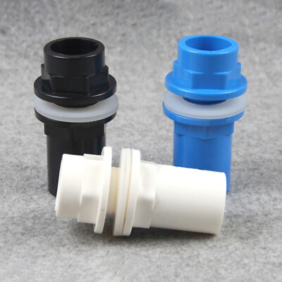 #ad 20 25 32 40 50mm PVC Fish Tank Inlet Outlet Water Pipe Fitting Joint Connector $57.19