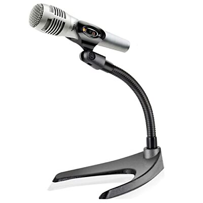 #ad Universal Desktop Microphone Stand Adjustable Tabletop Mic Holder for Table Desk $22.77