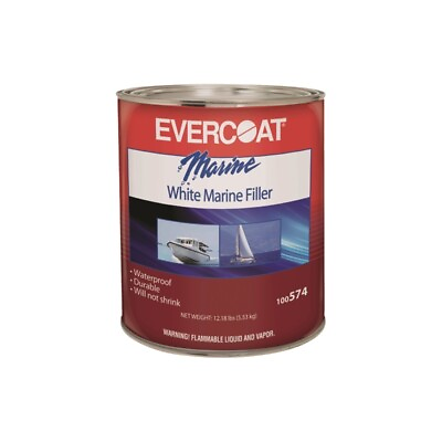 #ad Evercoat 100574 White Marine Filler Gallon High Quality Waterproof Solution $172.17
