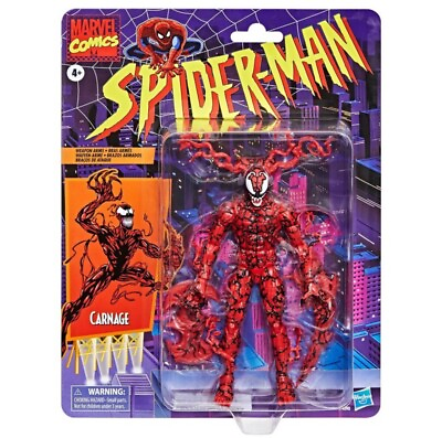 #ad Marvel Comics Spider Man Carnage Action Figure Target Exclusive Presale $50.00