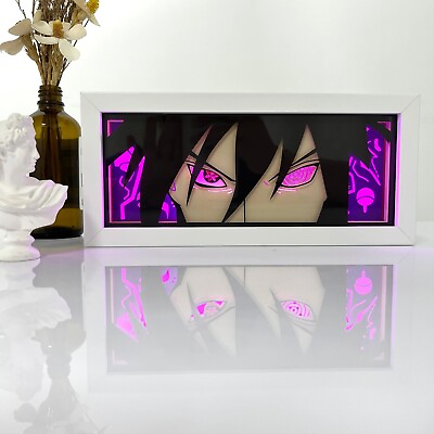 #ad LED Lamp Led 3D Night Light Sasuke Mix Figures Kids Bedroom Lamp Decor Gift NEW $31.78
