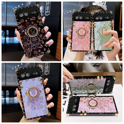 #ad For Google pixel 8 7 Pro 6 Pro Luxury case cover cartoon cute luxury stand hard $8.59