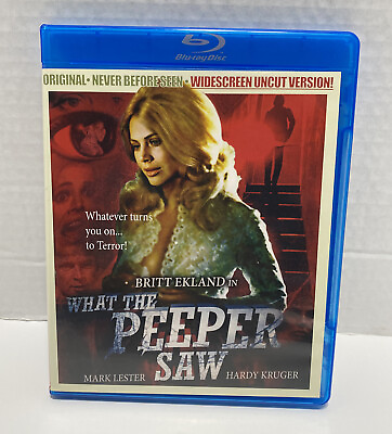#ad What the Peeper Saw aka Night Child 1972 Blu ray Disc 2014 $16.99