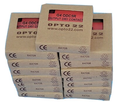 #ad LOT OF 15 NEW OPTO 22 G4 ODC5R DRY CONTACT OUTPUT MODULES 5 VOLT LOGIC G4ODC5R $300.00