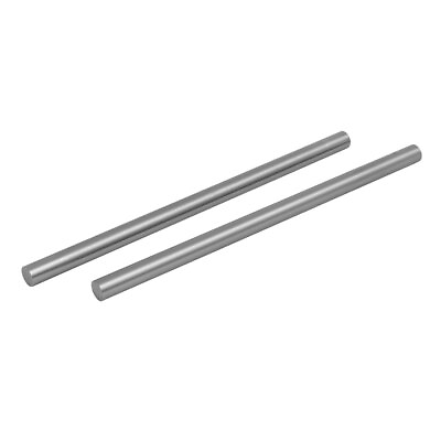 #ad 2pcs 10mm Dia 200mm Length HSS Round Rod Shaft Bar Lathe Tools Gray $17.48