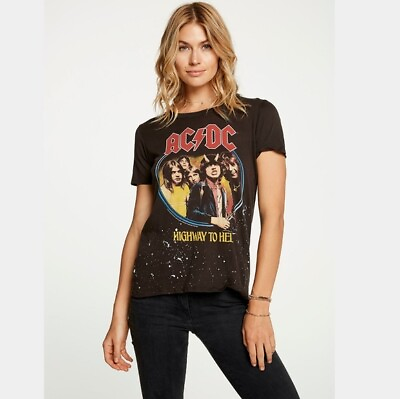#ad Chaser AC DC Highway to Hell Tour Tee Shirt S MSRP $66 $40.00