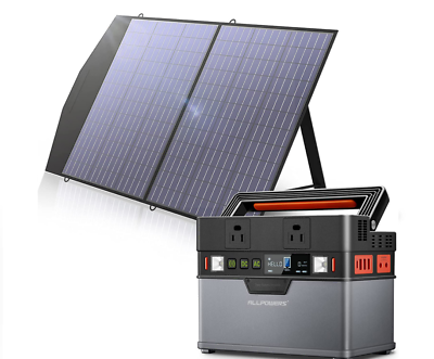 #ad ALLPOWERS S300 300W 288Wh Solar Generator Portable Power Station amp; Solar Panel $229.00