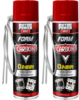 #ad 2 x Carbon build up cleaner valves combustion chamber EGR turbo MotorPower care $49.99