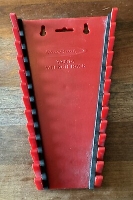 #ad Blue Point Tools NEW RED 12 Spot Wrench Organizer YA381A $23.99