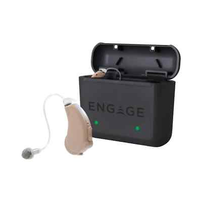 #ad Lucid Hearing Engage Rechargeable OTC Behind The Ear with BT Streaming iPhone $649.99