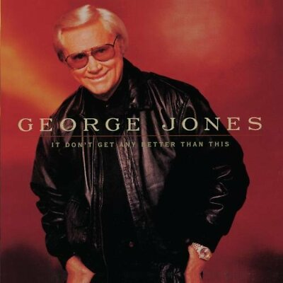 #ad Jones George It Don#x27;t Get Any Bet Jones George CD JBVG The Fast Free $7.94