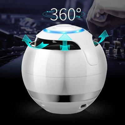 #ad 3D Mini Bluetooth Speaker Stereo Bass USB TF FM Radio Wireless Outdoor Portable $10.99