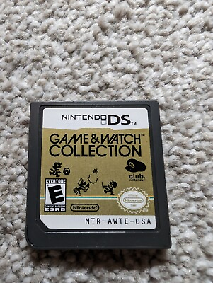 #ad Game and Watch Collection 1 Nintendo DS AUTHENTIC club nintendo amp; watch $38.97