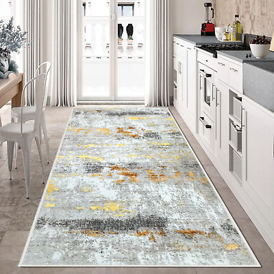 #ad Non Slip Carpet Runner with Rubber Backing for KitchenAvailable for Custom Sizes $393.15