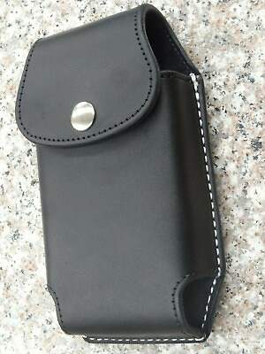 #ad Custom Leather Cell Phone Case Holster Handmade RF EMF Radiation Shield Included $110.00