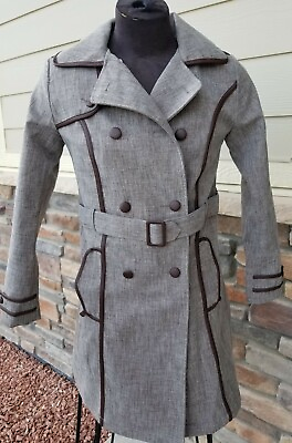 #ad Excellent Women#x27;s GoLite Waterproof Breathable 3 Layer URBAN TRENCH COAT Medium $59.99