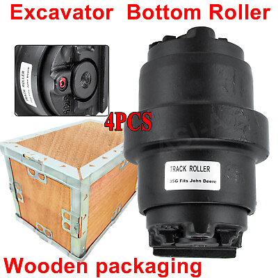 #ad 4PCS Track Roller Bottom Roller For John Deere 35G Excavator Undercarriage US $516.00