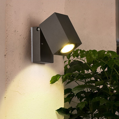 #ad COB 3W 10W LED Outdoor Wall Mount Light Waterproof Adjustable Lamp Gate Garden $49.66