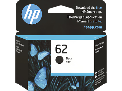 #ad HP 62 Black Original Ink Cartridge 200 pages C2P04AN#140 $20.99