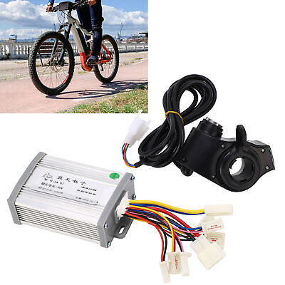 #ad Electric Bike Brush Controller Metal Shell Sensitive Control 36V Electric $34.46