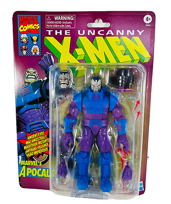 #ad Marvel Legends The Uncanny X Men Apocalypse Retro 6”Action Figure New Hasbro $66.50