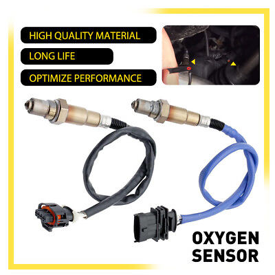 #ad 2X Oxygen O2 Sensor Upamp;Downstream for 2011 2015 Chevrolet Cruze 12 Sonic 1.4L $28.49