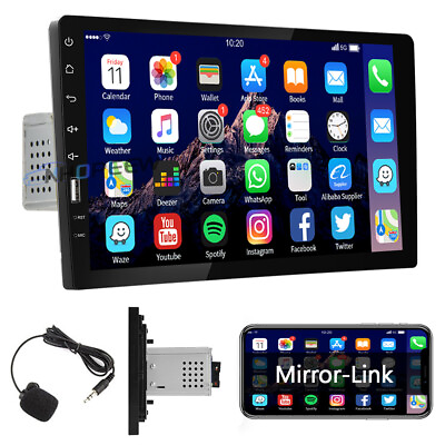 #ad 9quot; Touch Screen Single 1Din Car Stereo Radio Android Apple Mirror link BT FM USB $45.99