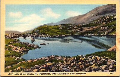#ad Lake of the Clouds Mt Washington White Mountains New Hampshire Postcard $2.88