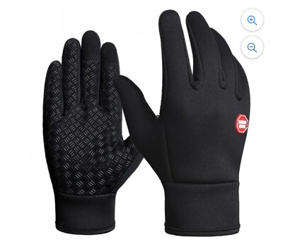 #ad Winter Gloves for Men Women Warm Sport Gloves Touch Screen Gloves M $6.79