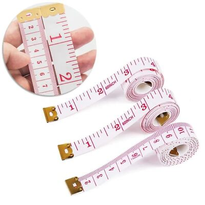 #ad Soft Tape Measure Double Scale Flexible Sewing Ruler for Weight Loss Sewing... $14.45